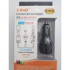 Cargador USB mechero coche 5V/9V/12V LinQ C-9V12