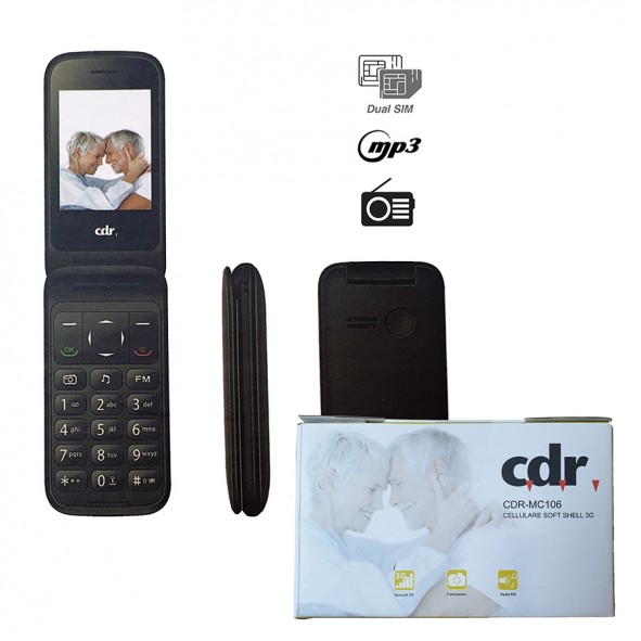 Teléfono sencillo CDR-MC106