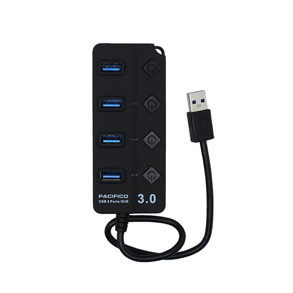 Hub USB 3.0 4 puertos Pacífico NP-L644