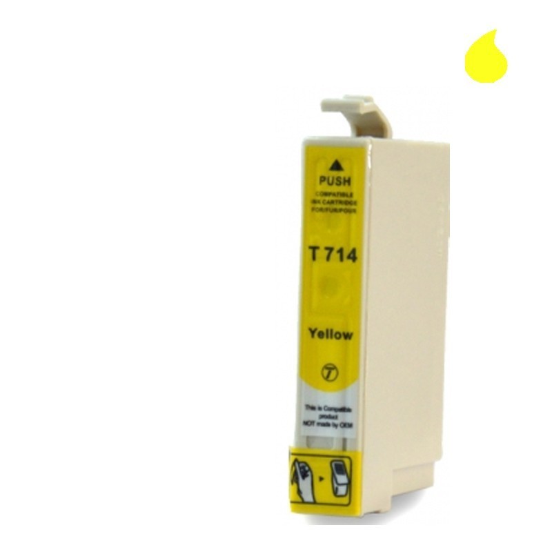 Cartucho compatible Epson 714 amarillo