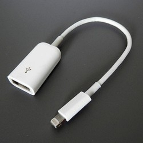 OTG USB para iPhone5/iPad4/Mini ipad