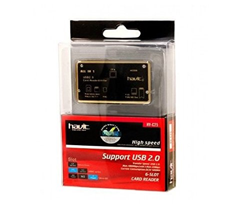 Lector de tarjetas de memoria USB 2.0 HV-C25