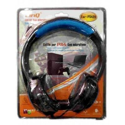 Cascos PS4 con micrófono linQ EAR-PS409