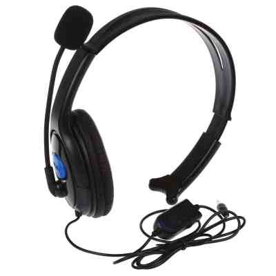 Cascos con microfono PS4 linQ EAR-PS403