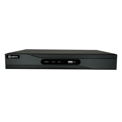 Grabador NVR para cámaras IP 8 CH vídeo / Compresión H.265