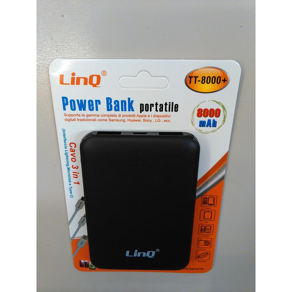 Bateria externa linQ TT-8000+