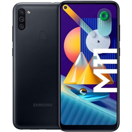 Smartphone Samsung Galaxy M11 3GB/ 32GB/ 6.4"/ Negro