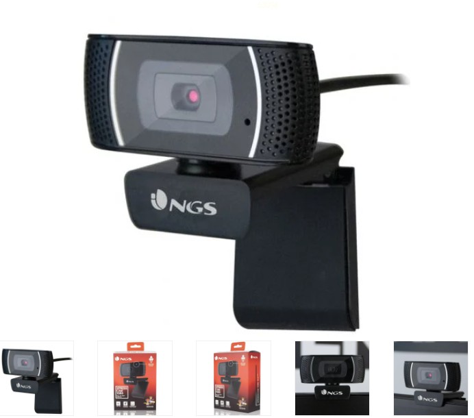 Webcam NGS XpressCam 1080/ 1920 x 1080 Full HD