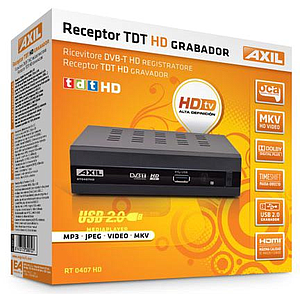 Pro Stima Sintonizador TDT HD T2 con Grabador ST-8200R